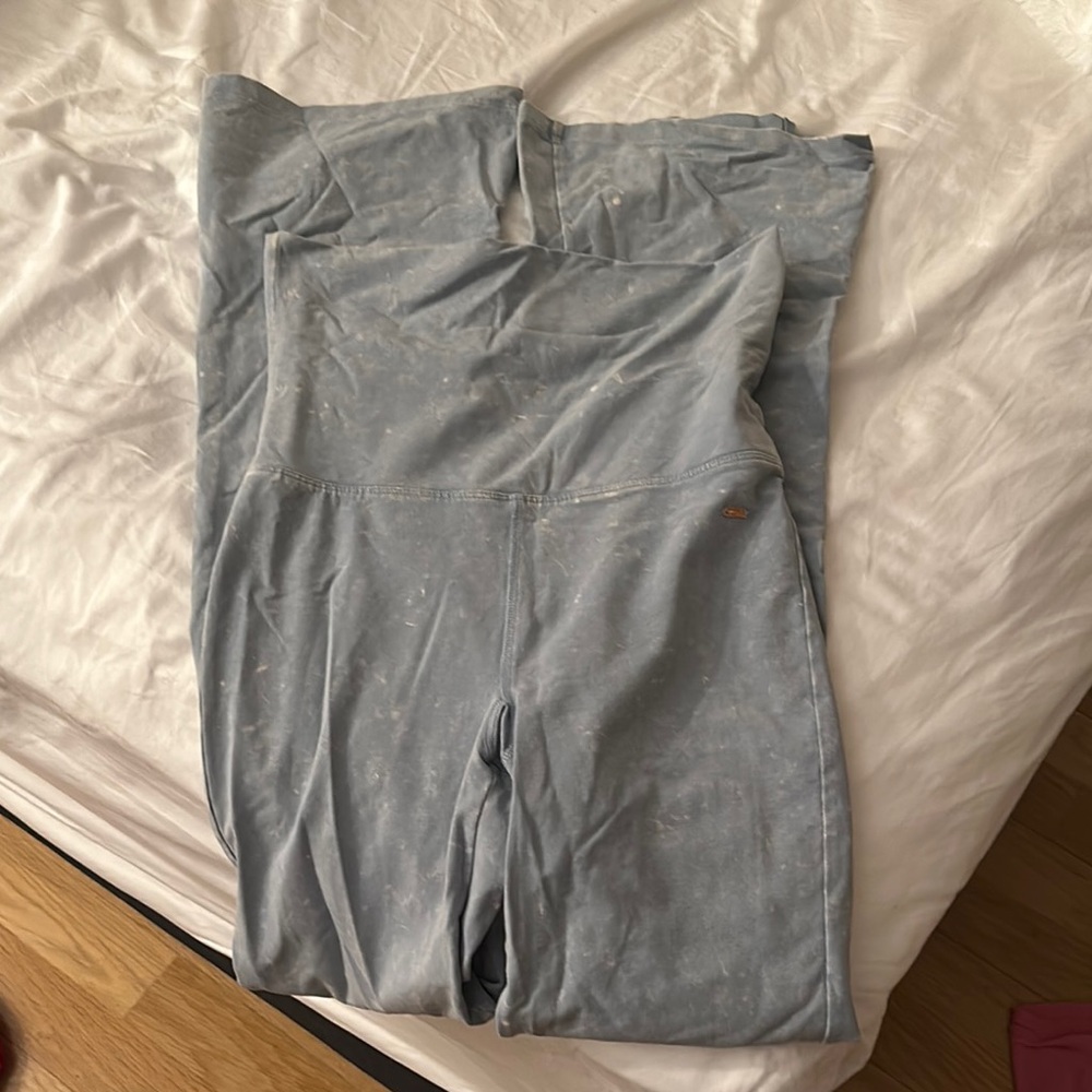 PINK Victoria's Secret Light Blue High-Waist Leggings